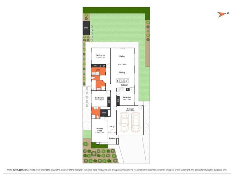 Floorplan of Homely house listing, 24 Restful Way, Armstrong Creek VIC 3217