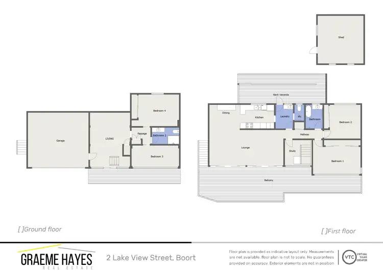 Floorplan of Homely house listing, 2 Lake View Street, Boort VIC 3537