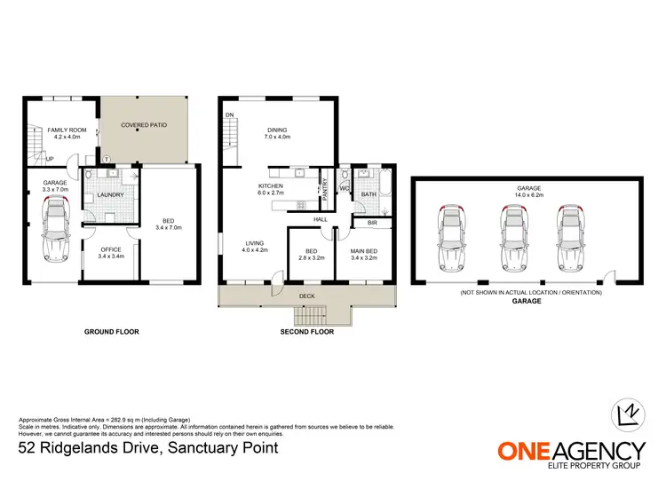 Floorplan of Homely house listing, 52 Ridgelands Drive, Sanctuary Point NSW 2540