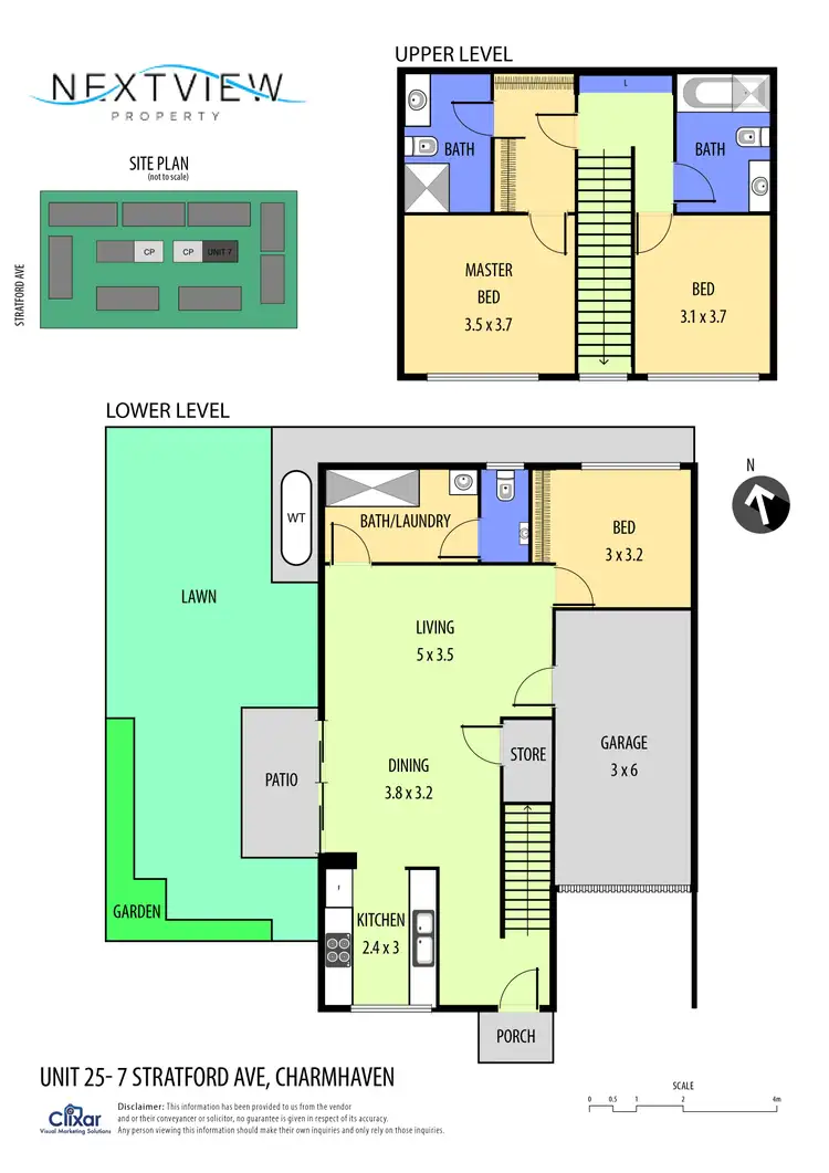 Floorplan of Homely townhouse listing, 25/7 Stratford Avenue, Charmhaven NSW 2263