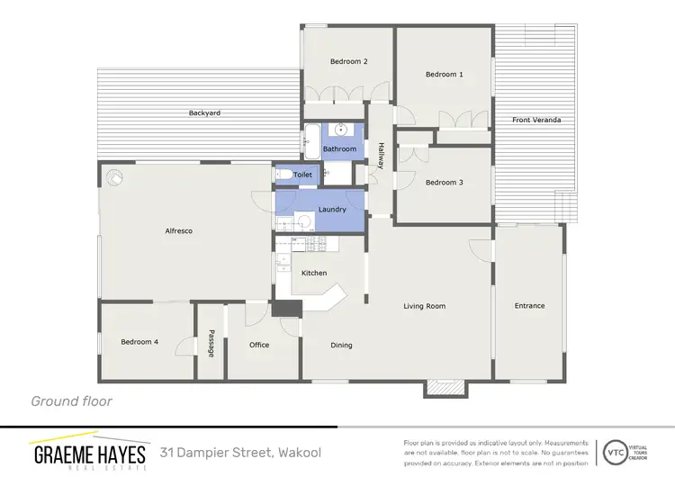 Floorplan of Homely house listing, 31 Dampier Street, Wakool NSW 2710