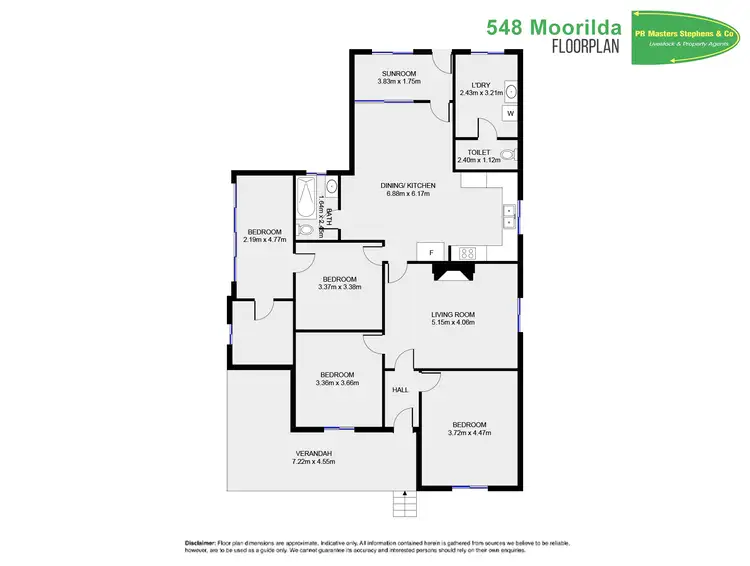 Floorplan of Homely rural property listing, 548 Moorilda Road, Barry NSW 2799