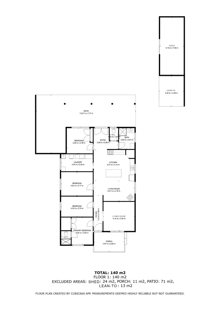 Floorplan of Homely house listing, 267 Burt Street, Victory Heights WA 6432