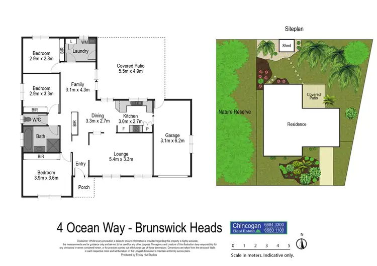 Floorplan of Homely house listing, 4 Ocean Way, Brunswick Heads NSW 2483