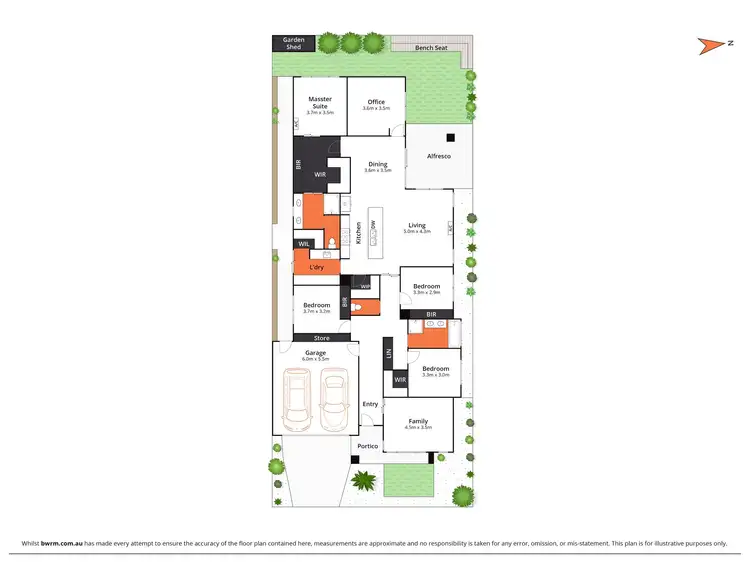 Floorplan of Homely house listing, 16 Portrush Loop, Armstrong Creek VIC 3217