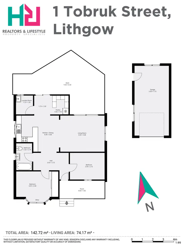 Floorplan of Homely house listing, 1 Tobruk Street, Littleton NSW 2790