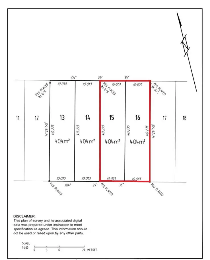 Floorplan of Homely land listing, 14 Carr Street, Crookwell NSW 2583