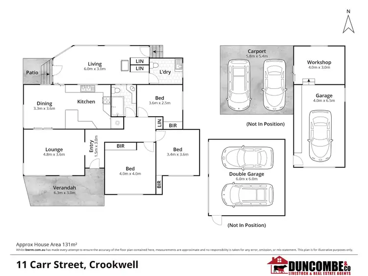 Floorplan of Homely house listing, 11 Carr Street, Crookwell NSW 2583