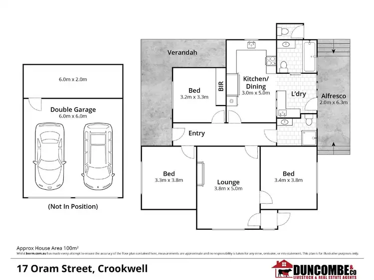 Floorplan of Homely house listing, 17 Oram Street, Crookwell NSW 2583