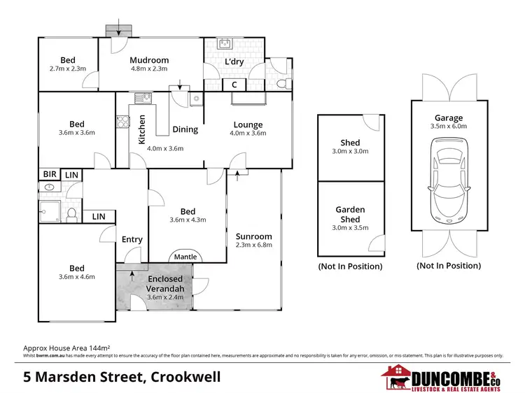 Floorplan of Homely house listing, 5 Marsden Street, Crookwell NSW 2583