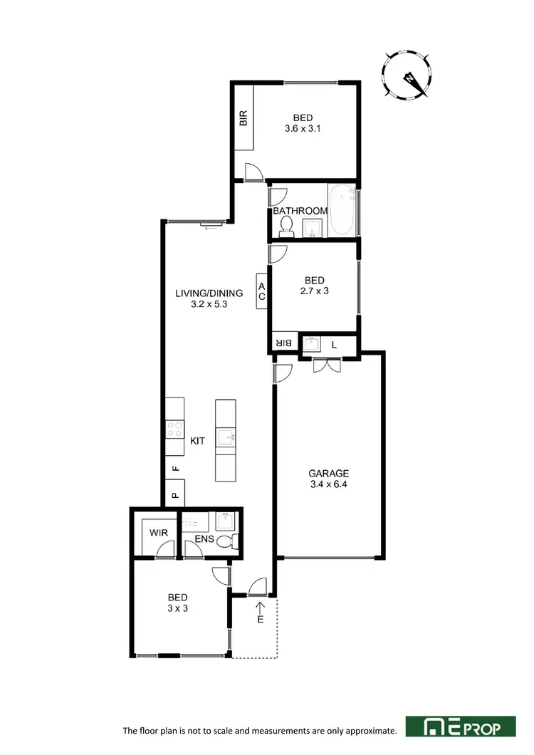 Floorplan of Homely house listing, 14 Worope Street, Wyndham Vale VIC 3024