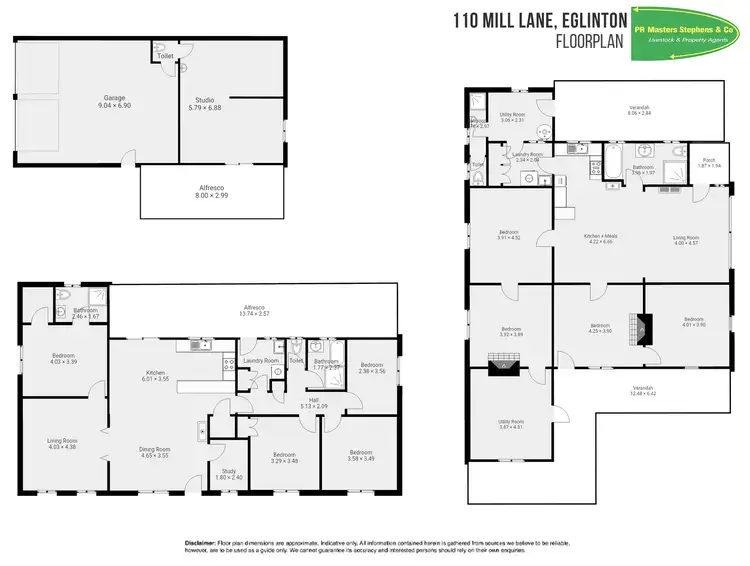 Floorplan of Homely rural property listing, 110 Mill Lane, Eglinton NSW 2795