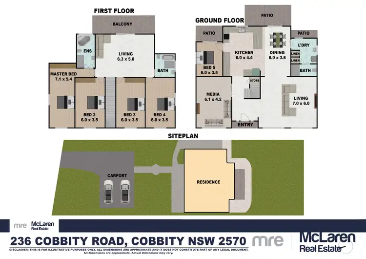Floorplan of Homely house listing, 236 Cobbitty Road, Cobbitty NSW 2570
