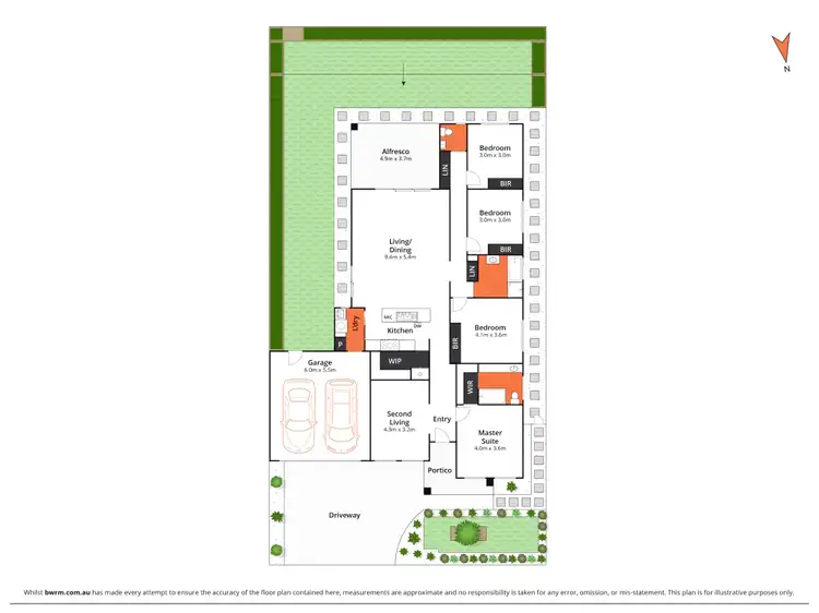 Floorplan of Homely house listing, 55 Unity Drive, Mount Duneed VIC 3217