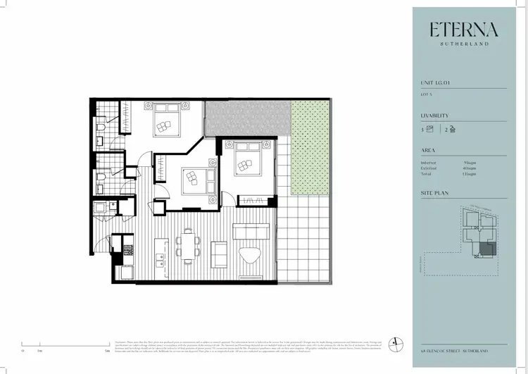 Floorplan of Homely apartment listing, Address available on request