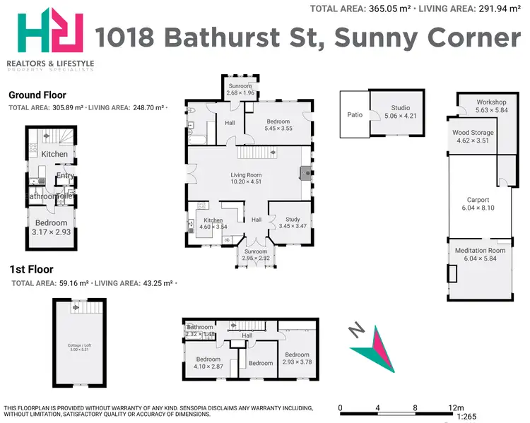 Floorplan of Homely house listing, 1018 Bathurst Street, Sunny Corner NSW 2795