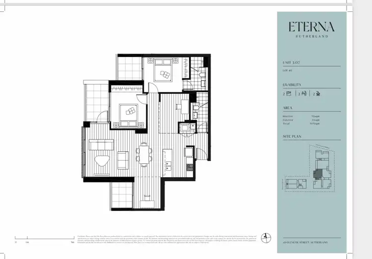 Floorplan of Homely apartment listing, Address available on request