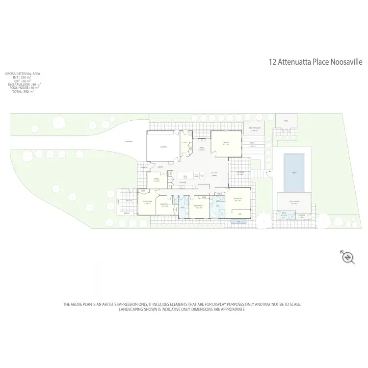 Floorplan of Homely house listing, 12 ATTENUATTA PLACE, Noosaville QLD 4566
