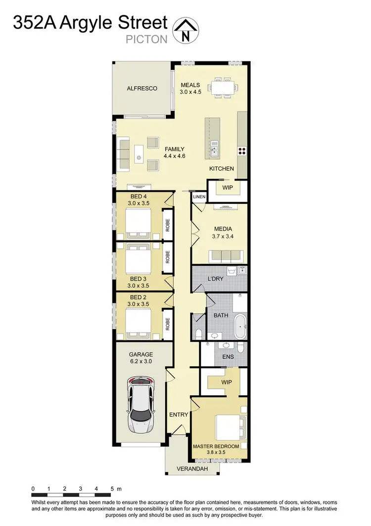 Floorplan of Homely house listing, 352A Argyle Street, Picton NSW 2571