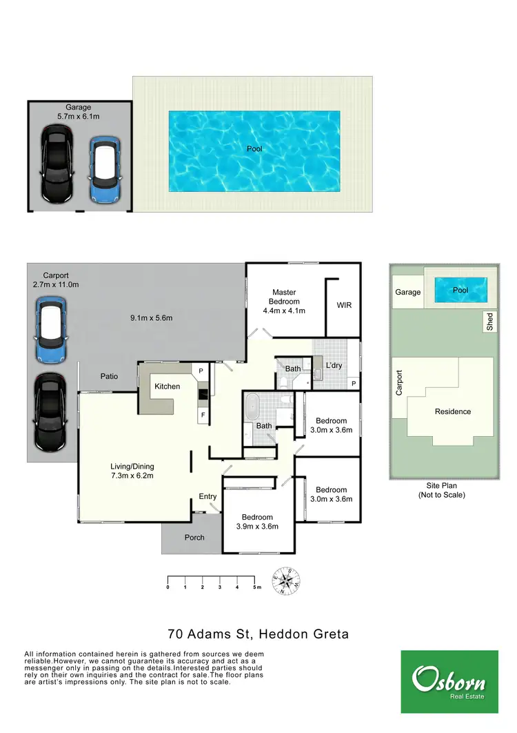 Floorplan of Homely house listing, 70 Adams Street, Heddon Greta NSW 2321