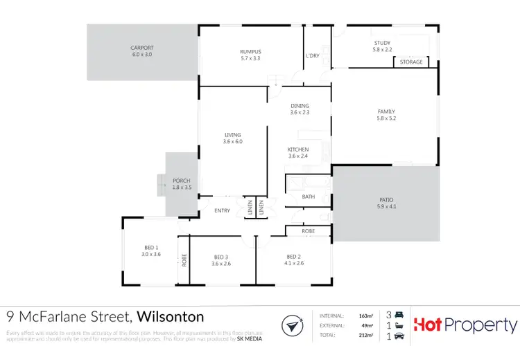 Floorplan of Homely house listing, 9 McFarlane Street, Wilsonton QLD 4350