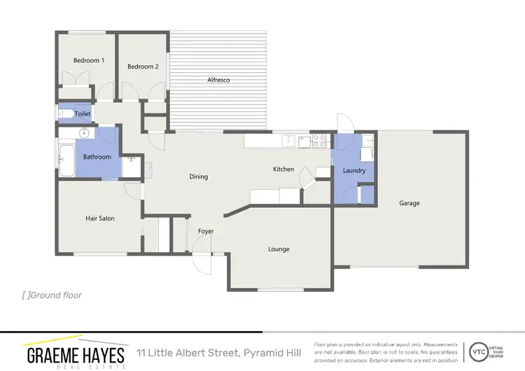 Floorplan of Homely house listing, 11 Little Albert Street, Pyramid Hill VIC 3575