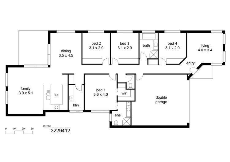 Floorplan of Homely house listing, Address available on request