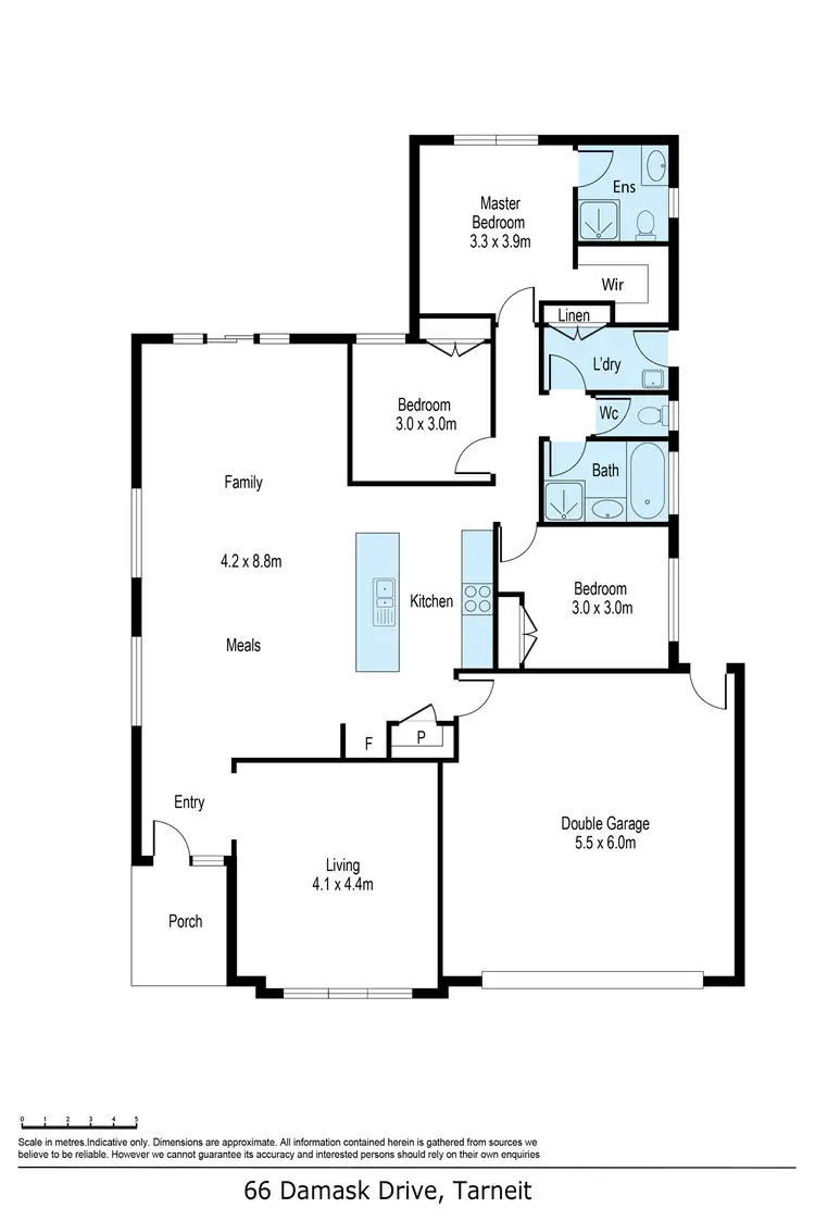 Floorplan of Homely house listing, 66 Damask Drive, Tarneit VIC 3029