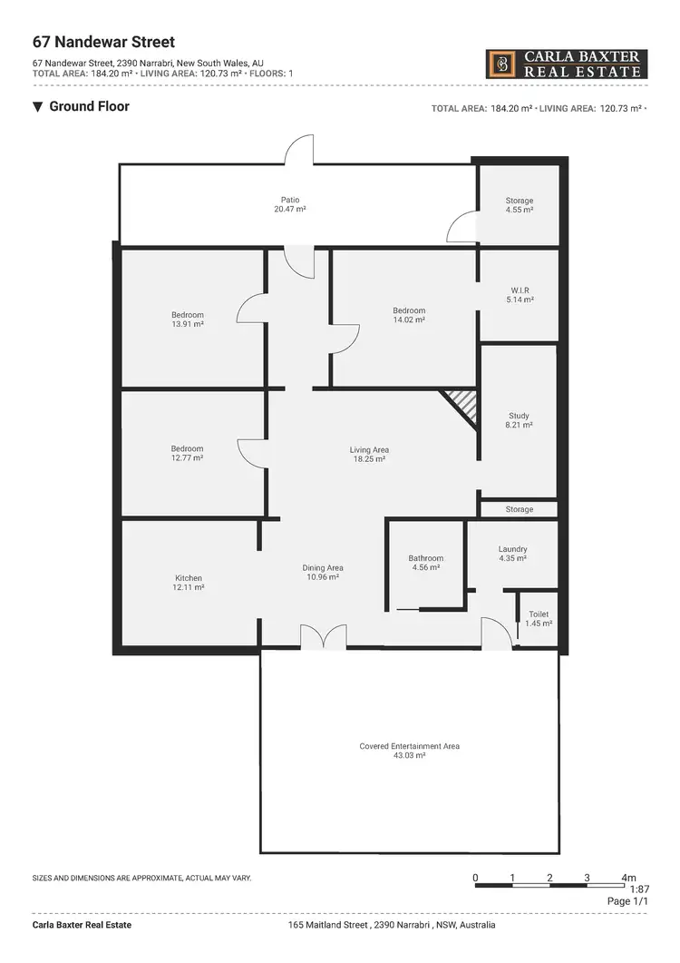 Floorplan of Homely house listing, 67 Nandewar Street, Narrabri NSW 2390