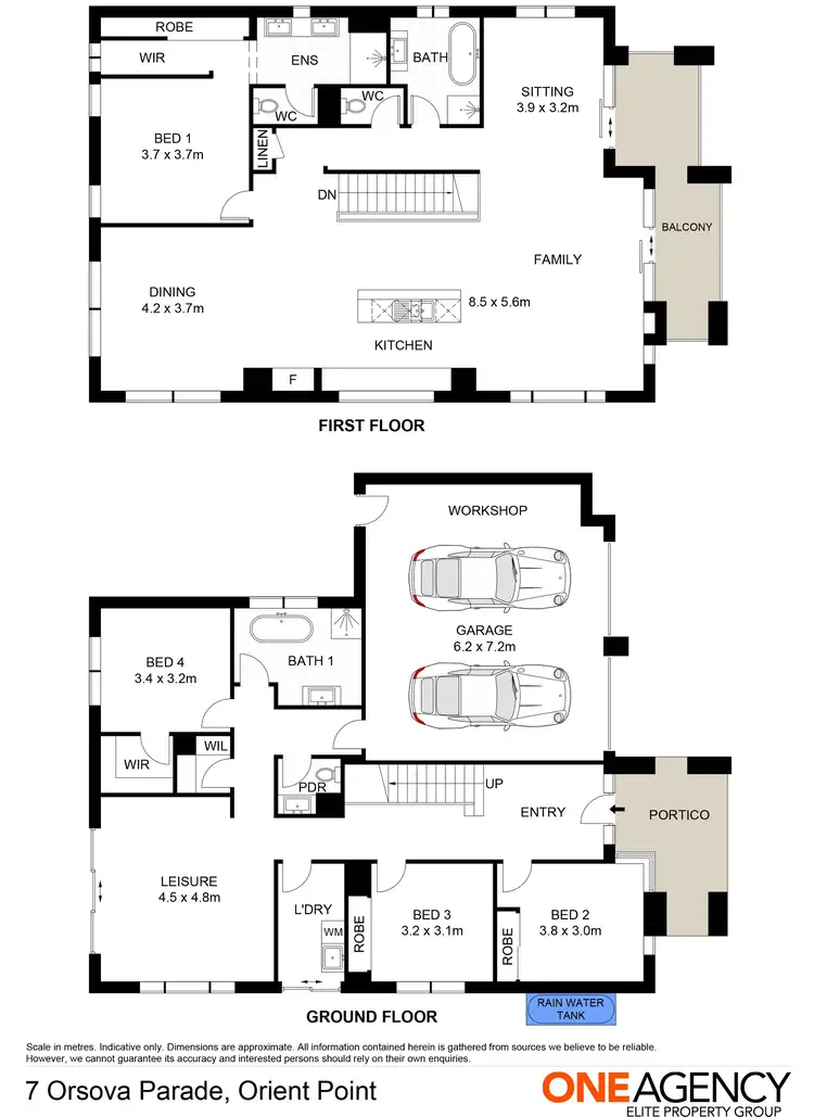 Floorplan of Homely house listing, 7 Orsova Parade, Orient Point NSW 2540