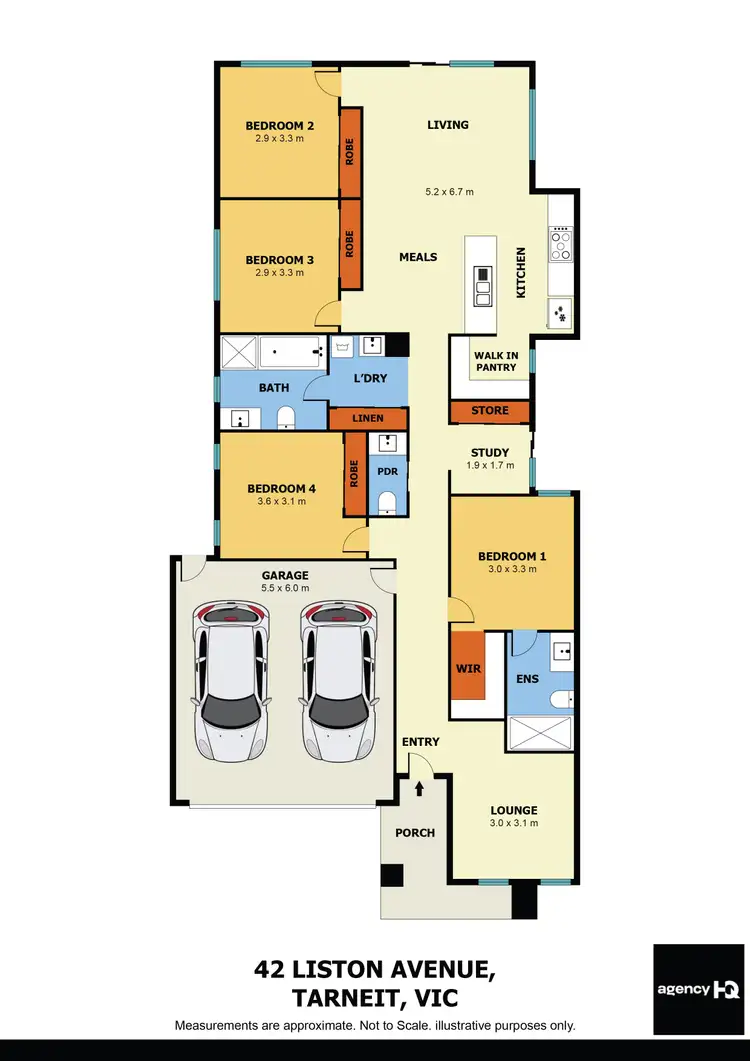 Floorplan of Homely house listing, 42 Liston Avenue, Tarneit VIC 3029
