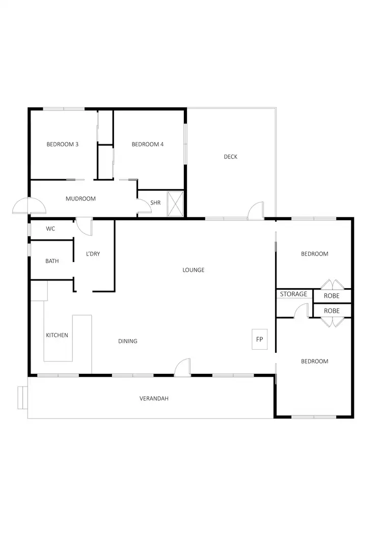 Floorplan of Homely house listing, 34 Changue Road, Merrijig VIC 3723