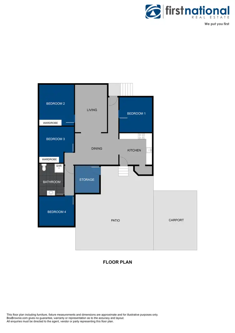 Floorplan of Homely house listing, 60 Planet Avenue, Atherton QLD 4883