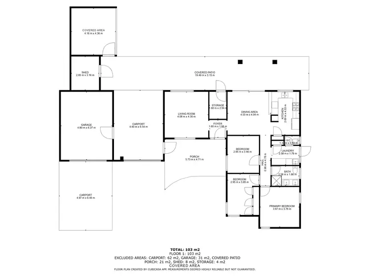 Floorplan of Homely house listing, 1 Rabbish Place, South Kalgoorlie WA 6430