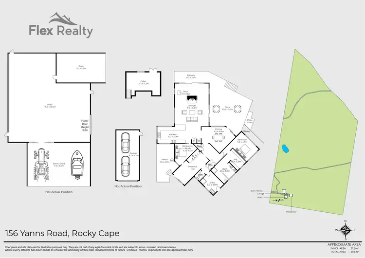 Floorplan of Homely rural property listing, 25 Coopers Road, Rocky Cape TAS 7321