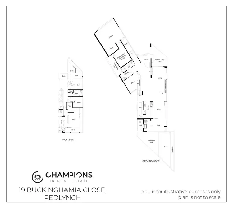 Floorplan of Homely house listing, 19 Buckinghamia Close, Redlynch QLD 4870
