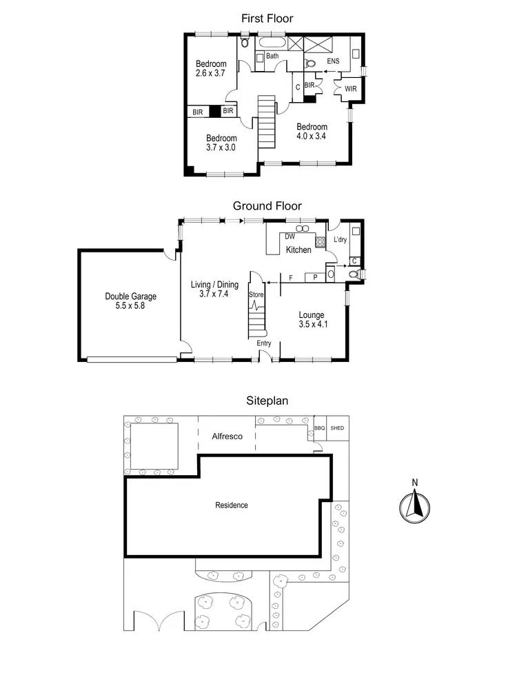 Floorplan of Homely house listing, 2 Cassowary Road, South Morang VIC 3752