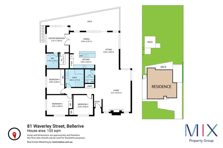 Floorplan of Homely house listing, 81 Waverley Street, Bellerive TAS 7018