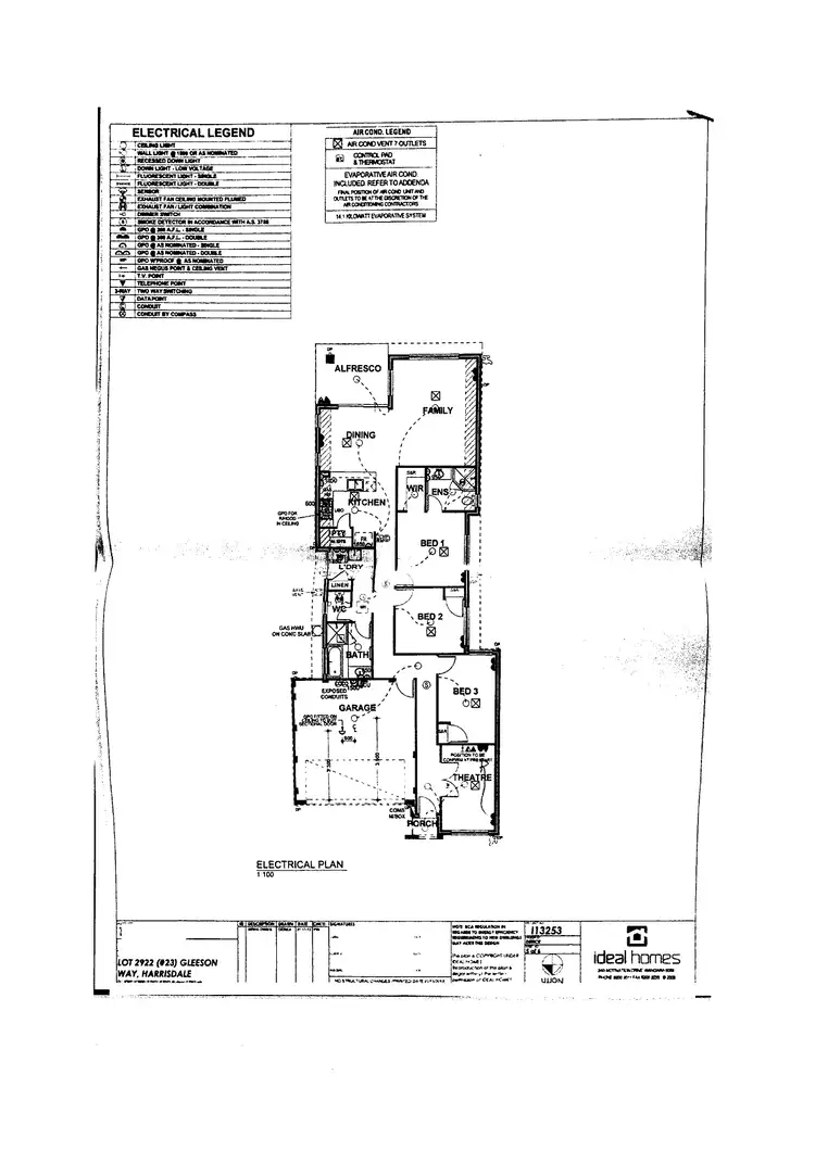 Floorplan of Homely house listing, 23 Gleeson Way, Harrisdale WA 6112