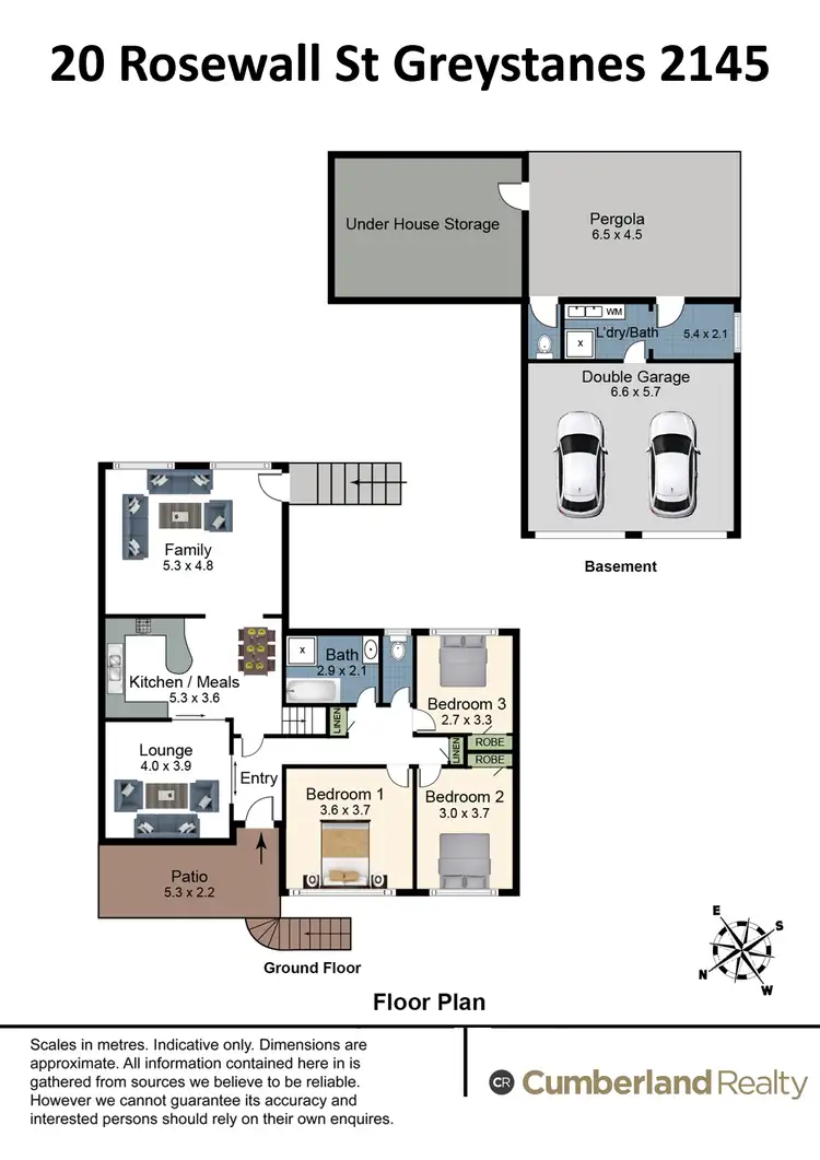 Floorplan of Homely house listing, 20 Rosewall Street, Greystanes NSW 2145