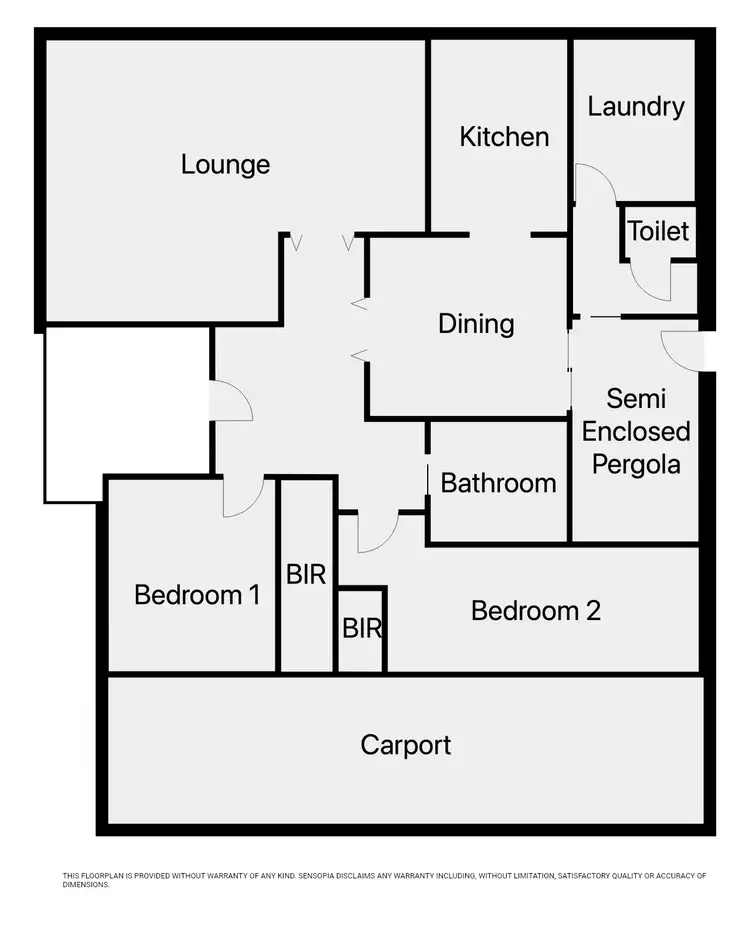 Floorplan of Homely house listing, 232 SCOTT STREET, Warracknabeal VIC 3393