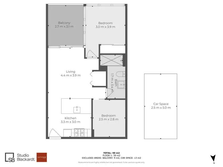 Floorplan of Homely apartment listing, 1312/19 McDougall Street, Milton QLD 4064