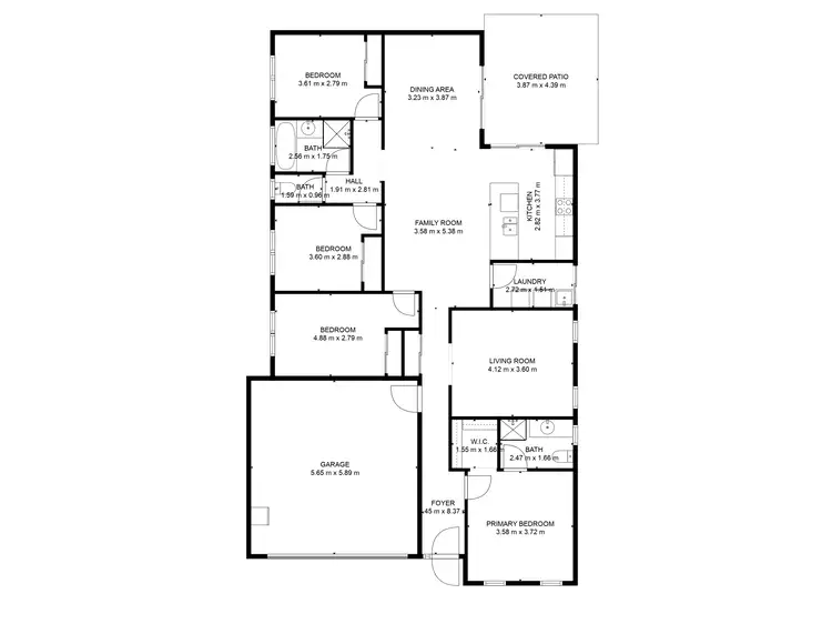 Floorplan of Homely house listing, 82 Neville Drive, Branyan QLD 4670