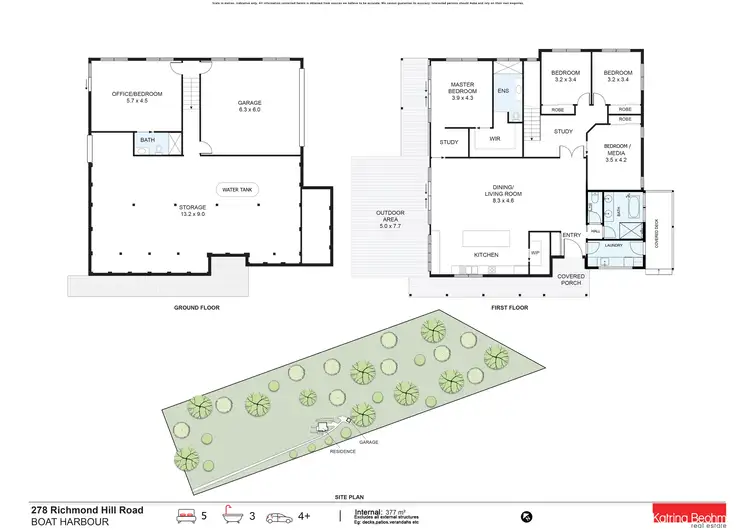 Floorplan of Homely house listing, 278 Richmond Hill Road, Boat Harbour NSW 2480