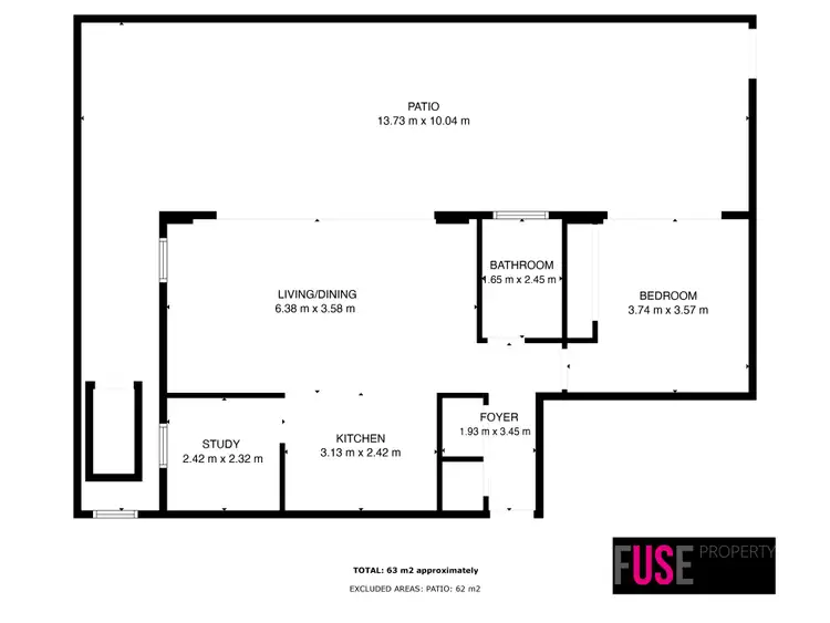 Floorplan of Homely apartment listing, 120/8 Baudinette Circuit, Bruce ACT 2617