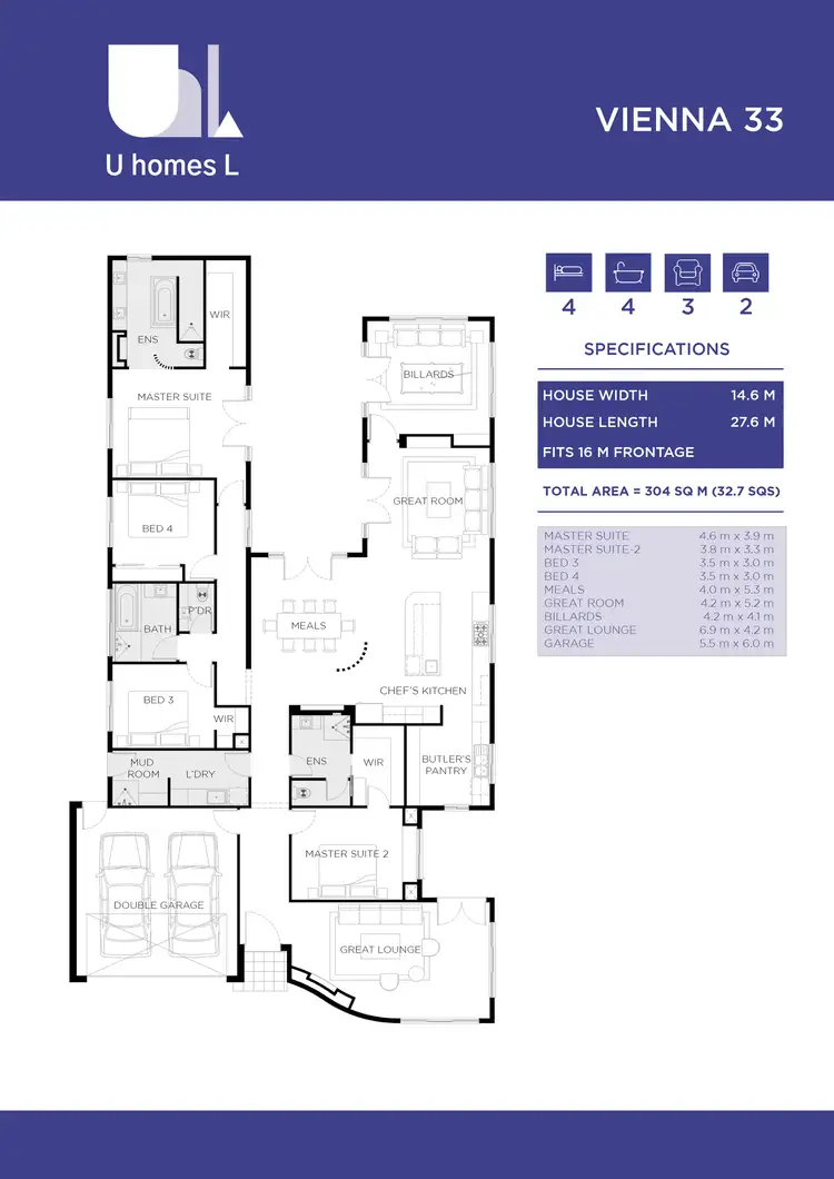 Floorplan of Homely house listing, 48 Opal Drive, Leopold VIC 3224
