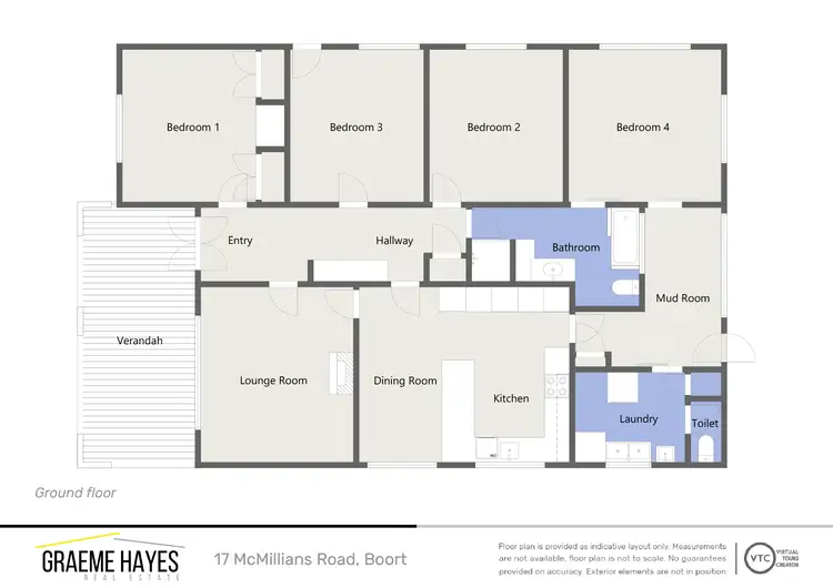 Floorplan of Homely house listing, 17 McMillans Road, Boort VIC 3537