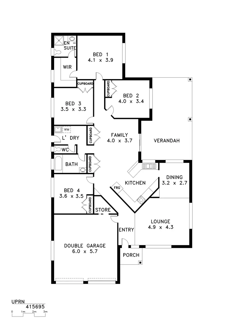 Floorplan of Homely house listing, Address available on request
