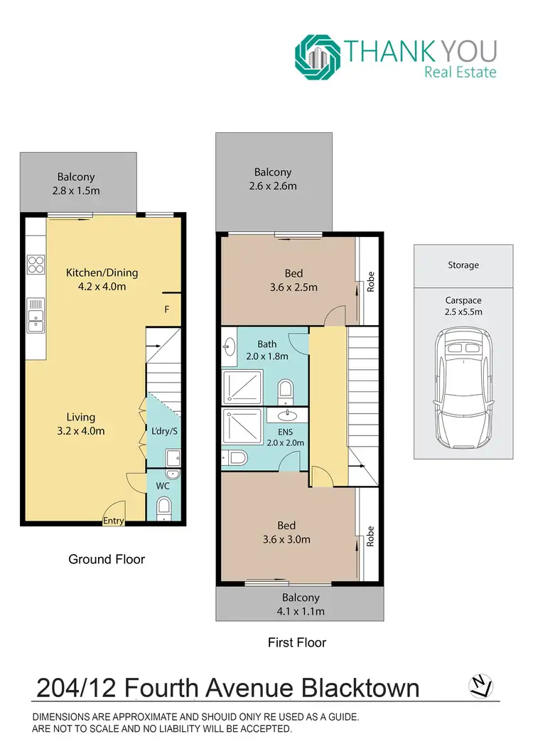 Floorplan of Homely apartment listing, 204/12 Fourth Avenue, Blacktown NSW 2148