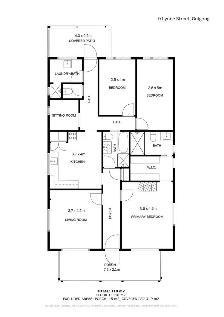 Floorplan of Homely house listing, 9 Lynne Street, Gulgong NSW 2852